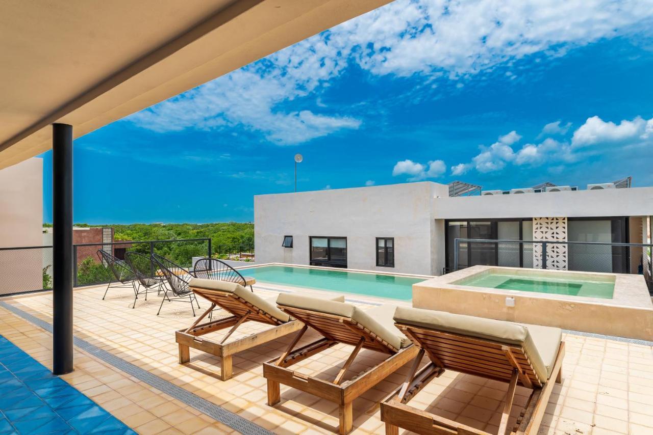 Luxury Apartament With Private Plunge Pool - Ground Floor Tulum Exteriör bild